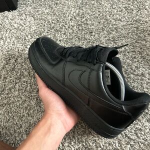 Men's Black air force 1